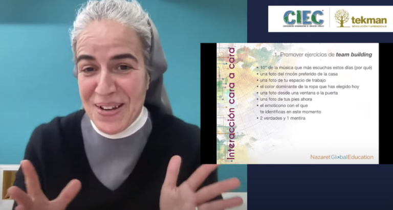 Mónica Ferré: estrategias de aprendizaje cooperativo en modalidad híbrida