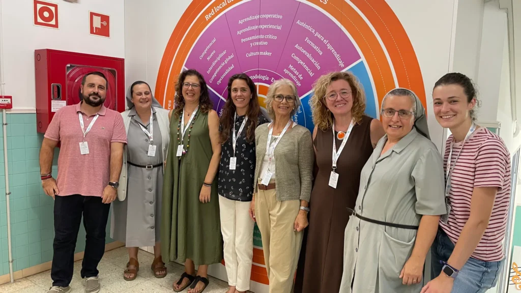 Equipo participante en Misión'26 en el Colegio Nazaret de Esplugues